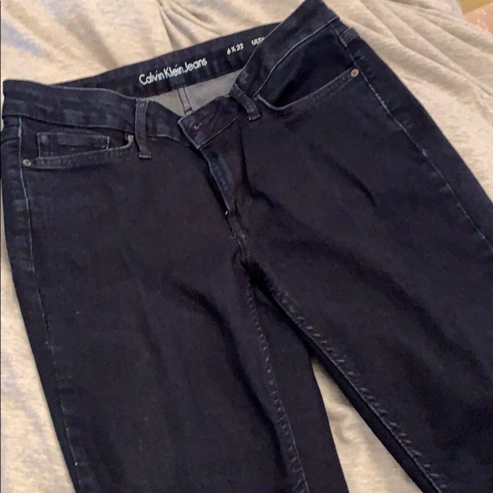 Calvin Klein Jeans size 6 28x33 ultimate skinny